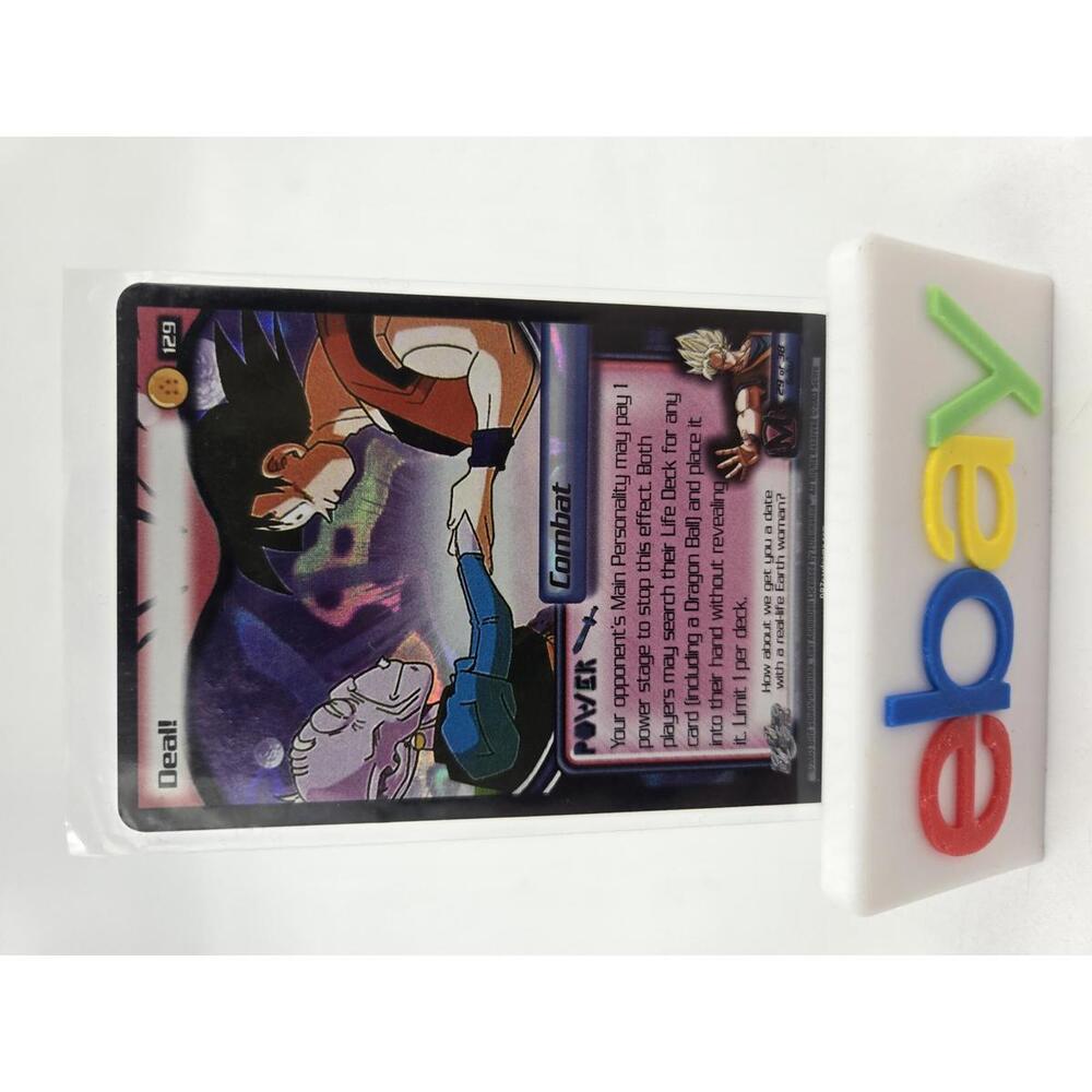 DBZ Dragon Ball Z FOIL Deal! 129 CCG Unlimited Buu Saga